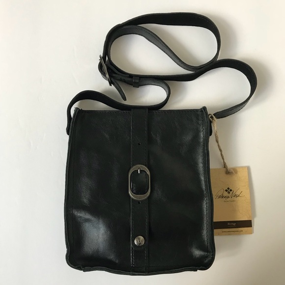patricia nash black crossbody purse